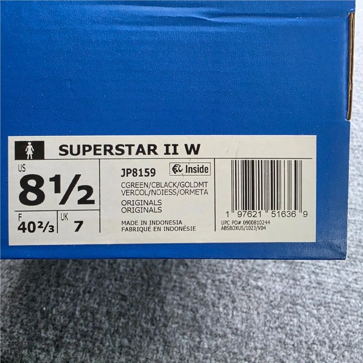 Adidas shoes - adidas Superstar II W - Superstar - Green 0