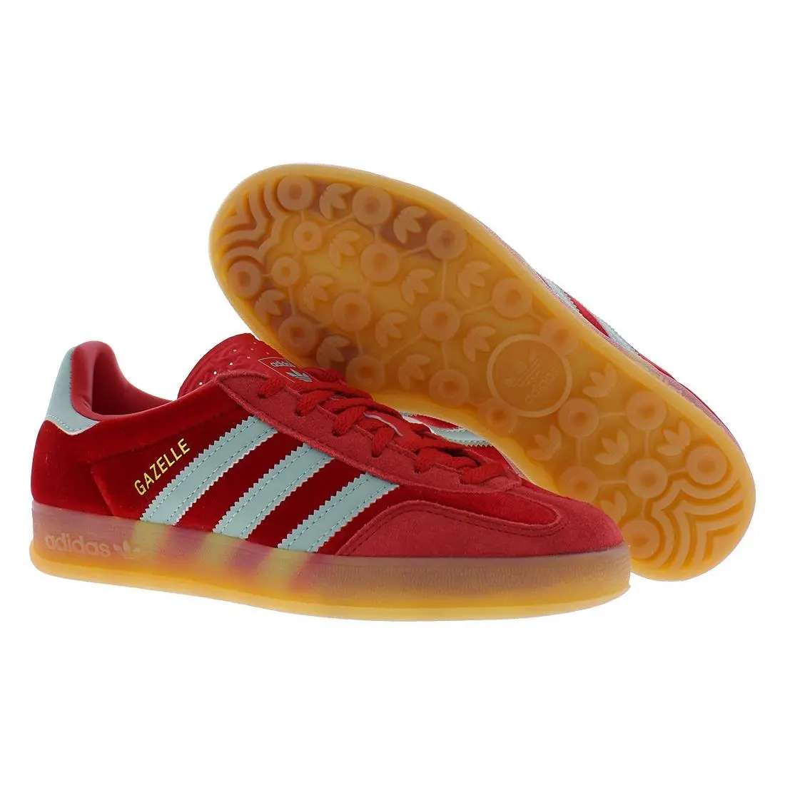 Adidas Gazelle Indoor Suede Womens Shoes Size 5 Color: Better Scarlet/hazy