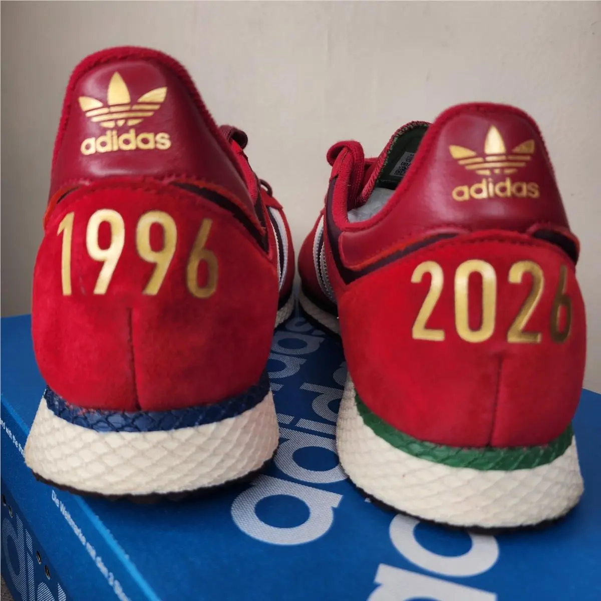 Adidas shoes - adidas Atlanta - Atlanta - KK5017 - Red (UPC: 198329635321) 1