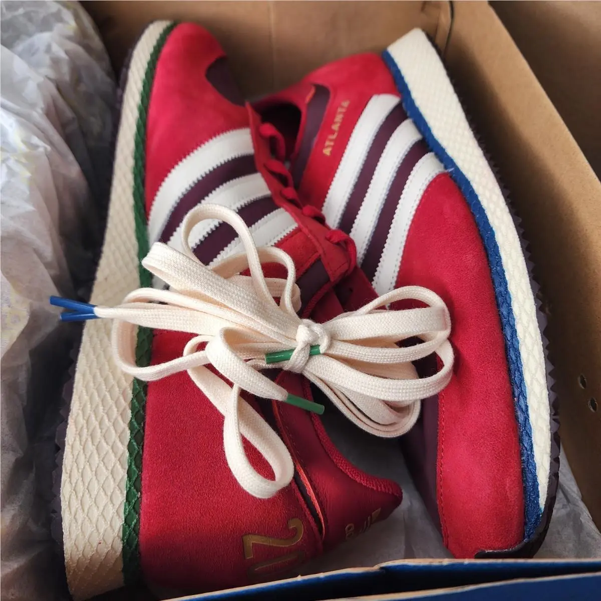 Adidas shoes - adidas Atlanta - Atlanta - KK5017 - Red (UPC: 198329635321) 7