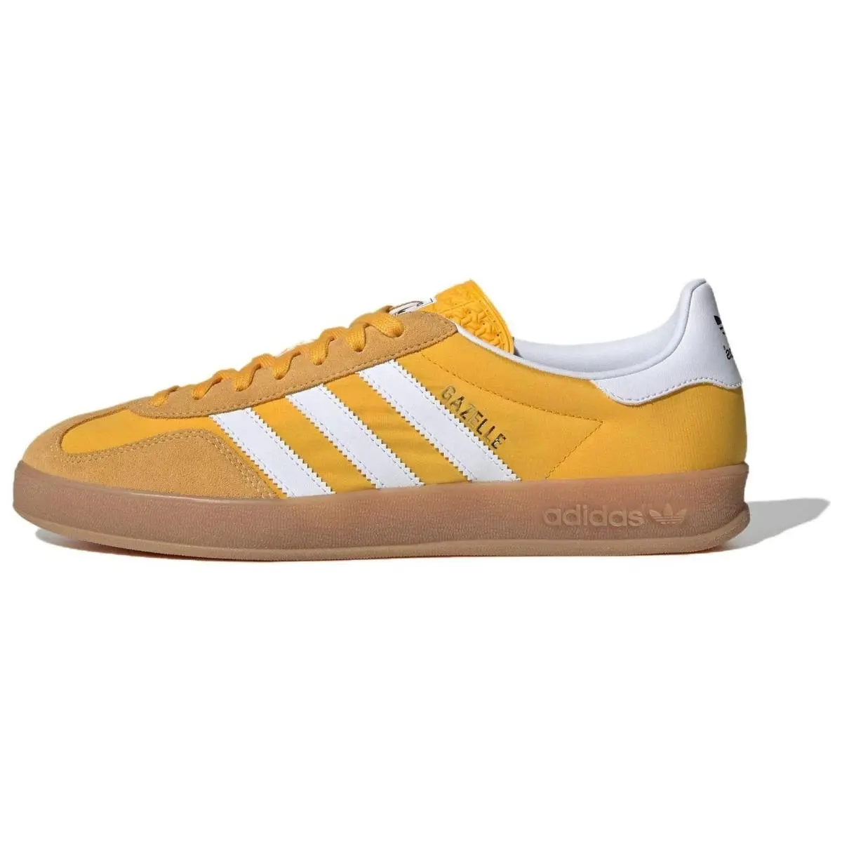 Adidas Gazelle Indoor Crew Yellow White Men’s Size 9.5 Gum Custom IE6606