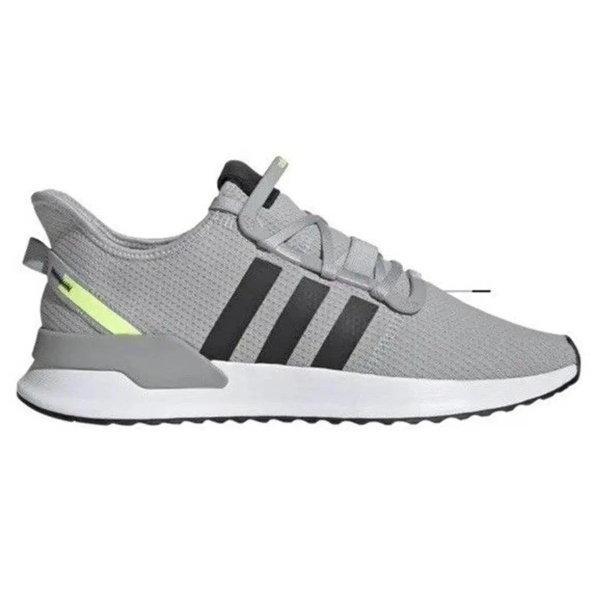 Adidas shoes - Adidas Originals U_Path Run J (EE73473) - EE7343 - Gray/Black/White/Neon Yellow 0