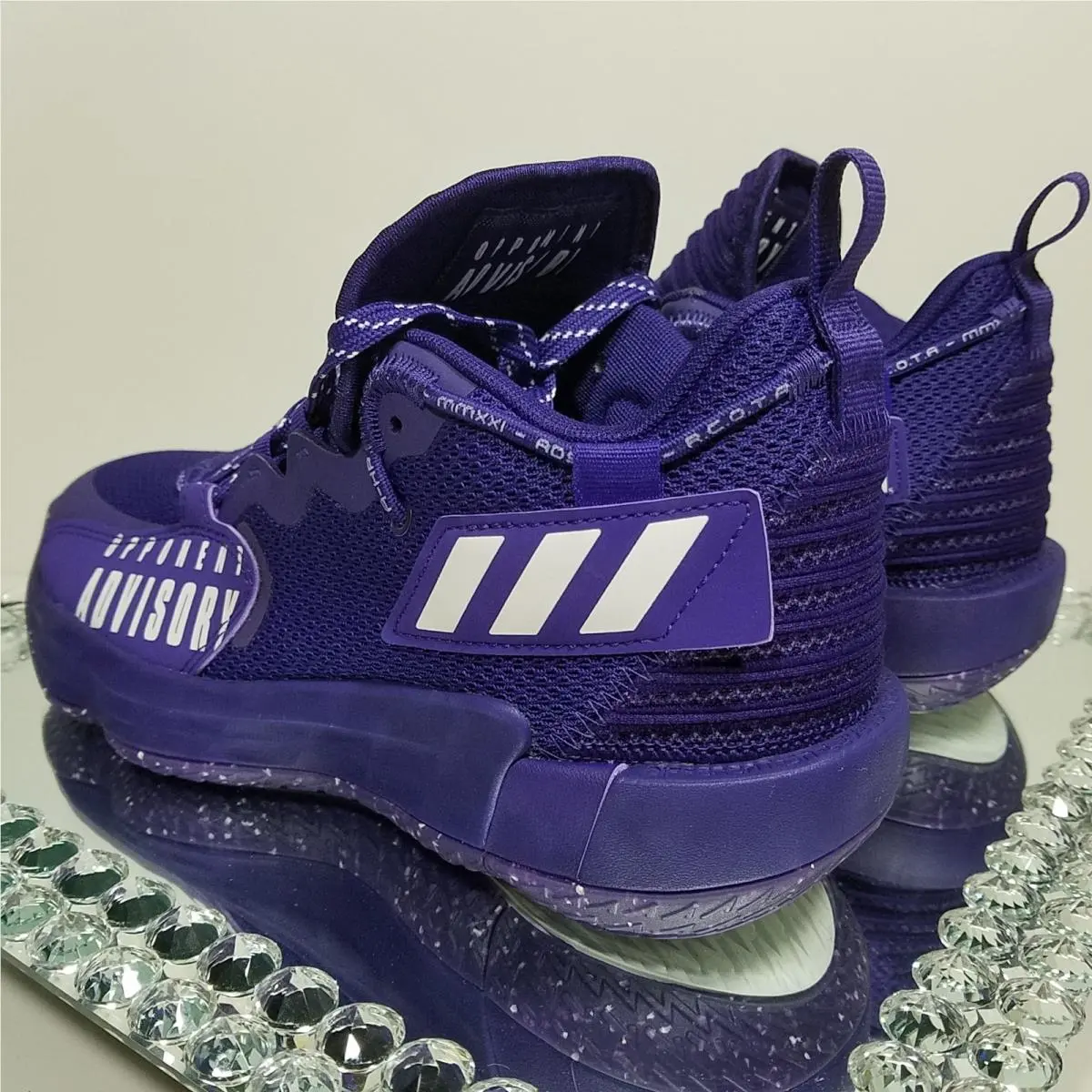 Adidas shoes - adidas Dame 7 - Dame - GW7901 - Purple 3