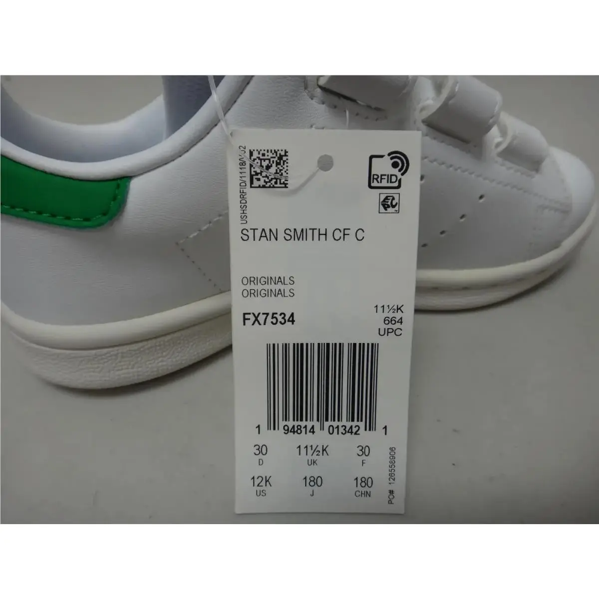 Adidas shoes - Stan Smith CF C FX7534 - White 9