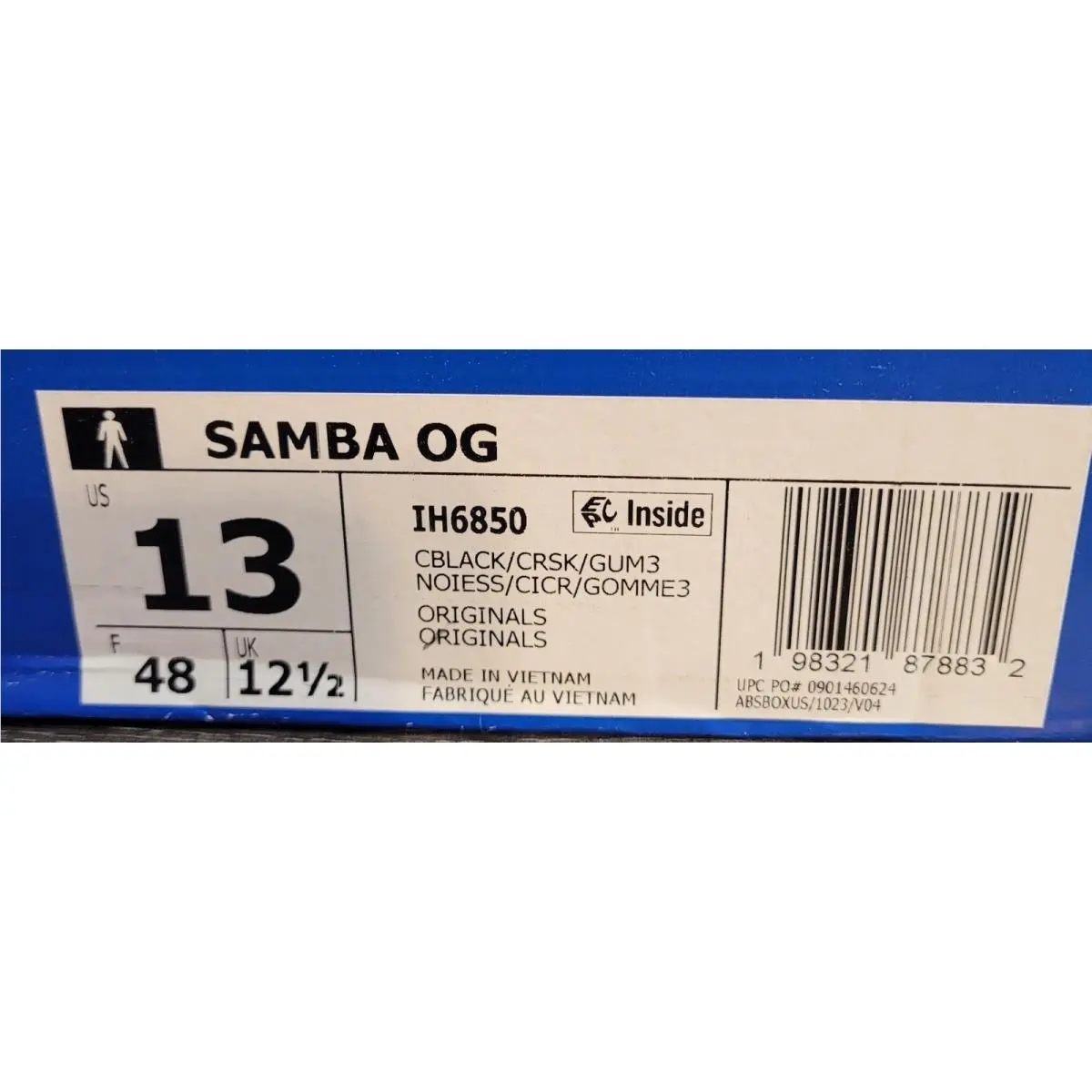 Adidas shoes - adidas Samba OG IH6850 - Samba - IH6850 - Black 6