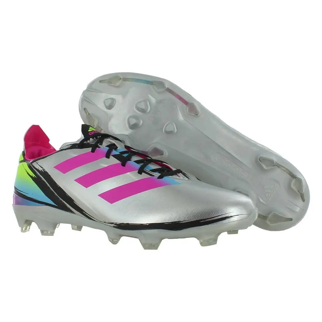 Adidas Gamemode Firm Ground Mens Shoes Size 13 Color: Silver Metallic/bright
