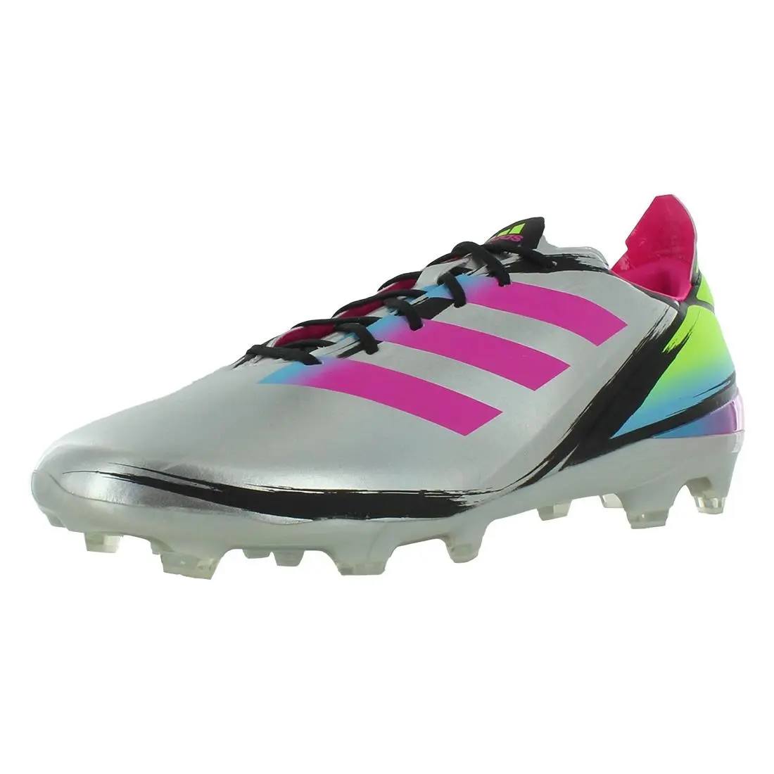 Adidas shoes - Silver Metallic/Bright Cyan/Shock Pink, Main: Silver (UPC: 191985519875) 0