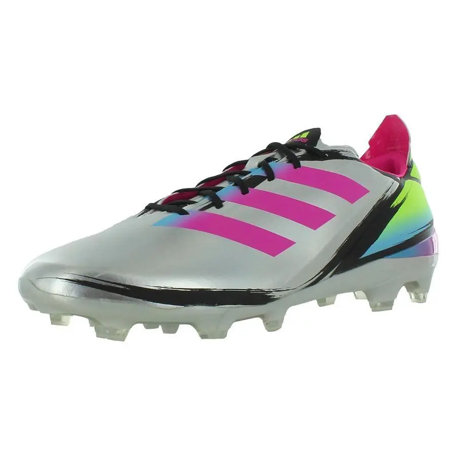 Adidas shoes - Silver Metallic/Bright Cyan/Shock Pink, Main: Silver (UPC: 191985519875) 3