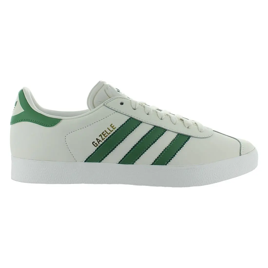 Adidas Gazelle Mens Shoes Size 5.5 Color: Off White/preloved Green