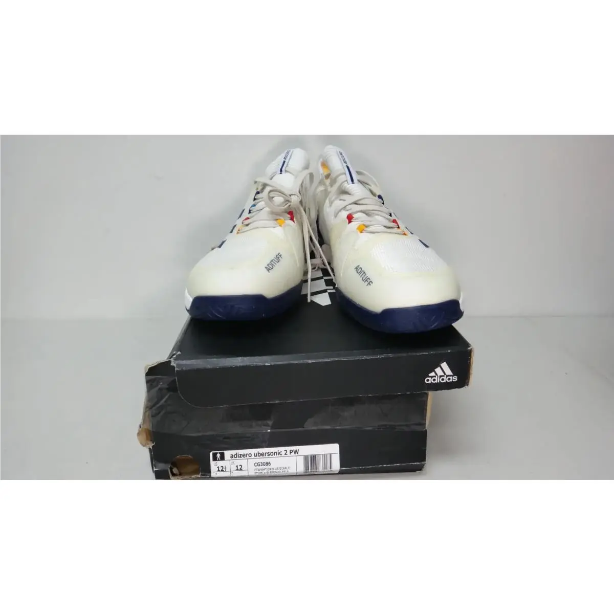 Adidas shoes - adidas adizero ubersonic - adizero ubersonic - CG3086 - White 0