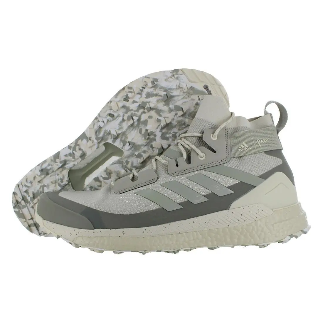 Terrex Free Hiker Parley Mens Shoes Size 8.5 Color: Alumina/sesame/grey by Adidas
