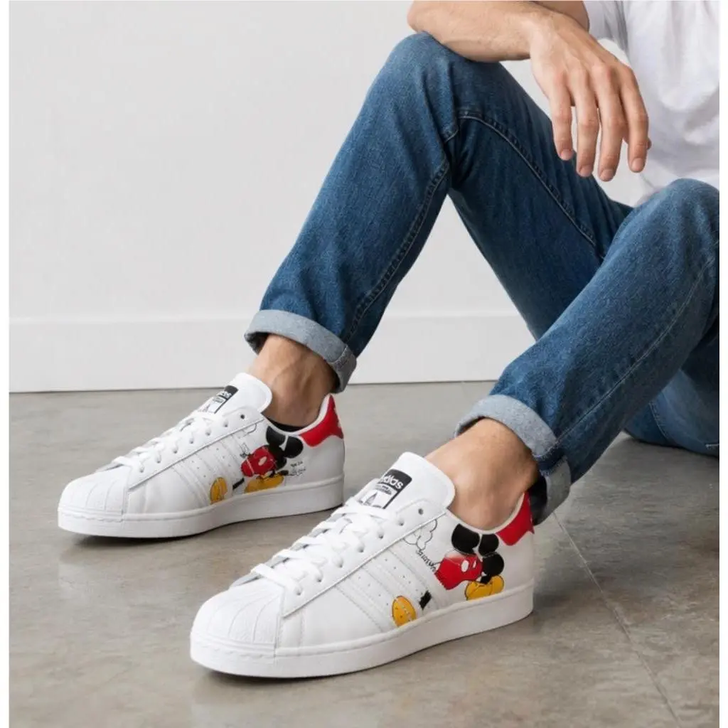 Adidas shoes - Adidas X Disney Superstar Micky Mouse - FW2901 - White 0