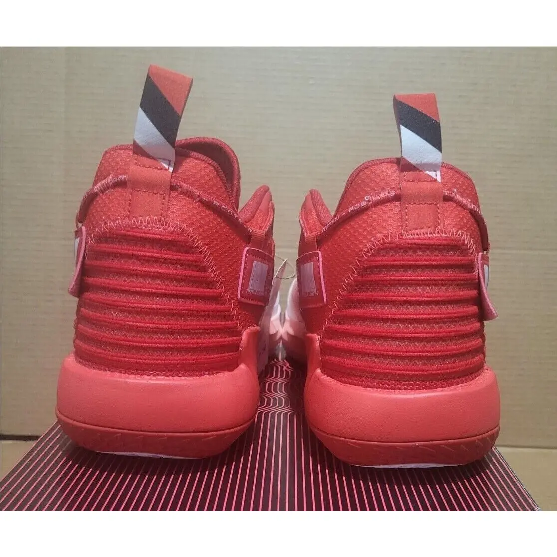 Adidas shoes - adidas Dame 7 EXTPLY Play - White/Scarlet/Black (UPC: 194818752470) 2