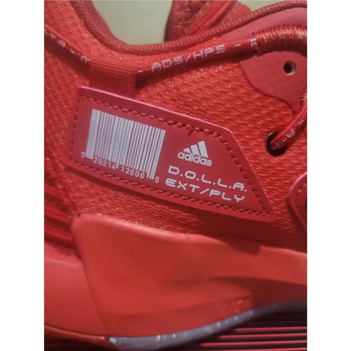 Adidas shoes - adidas Dame 7 EXTPLY Play - White/Scarlet/Black (UPC: 194818752470) 6