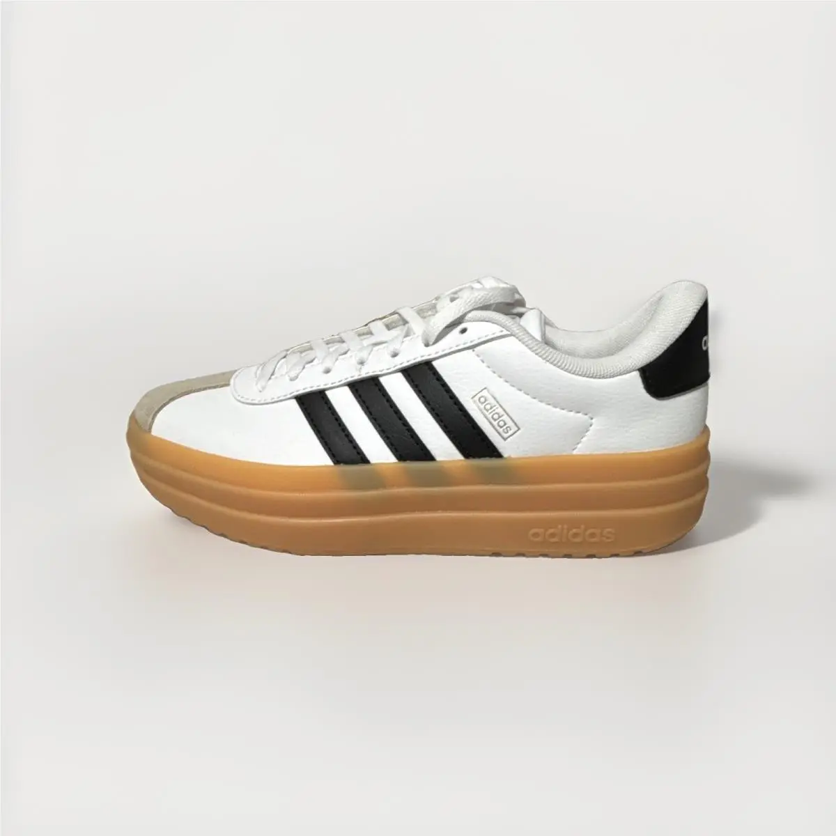Adidas shoes - adidas VL Court Bold J - JP5074 - White, Black, Tan 4