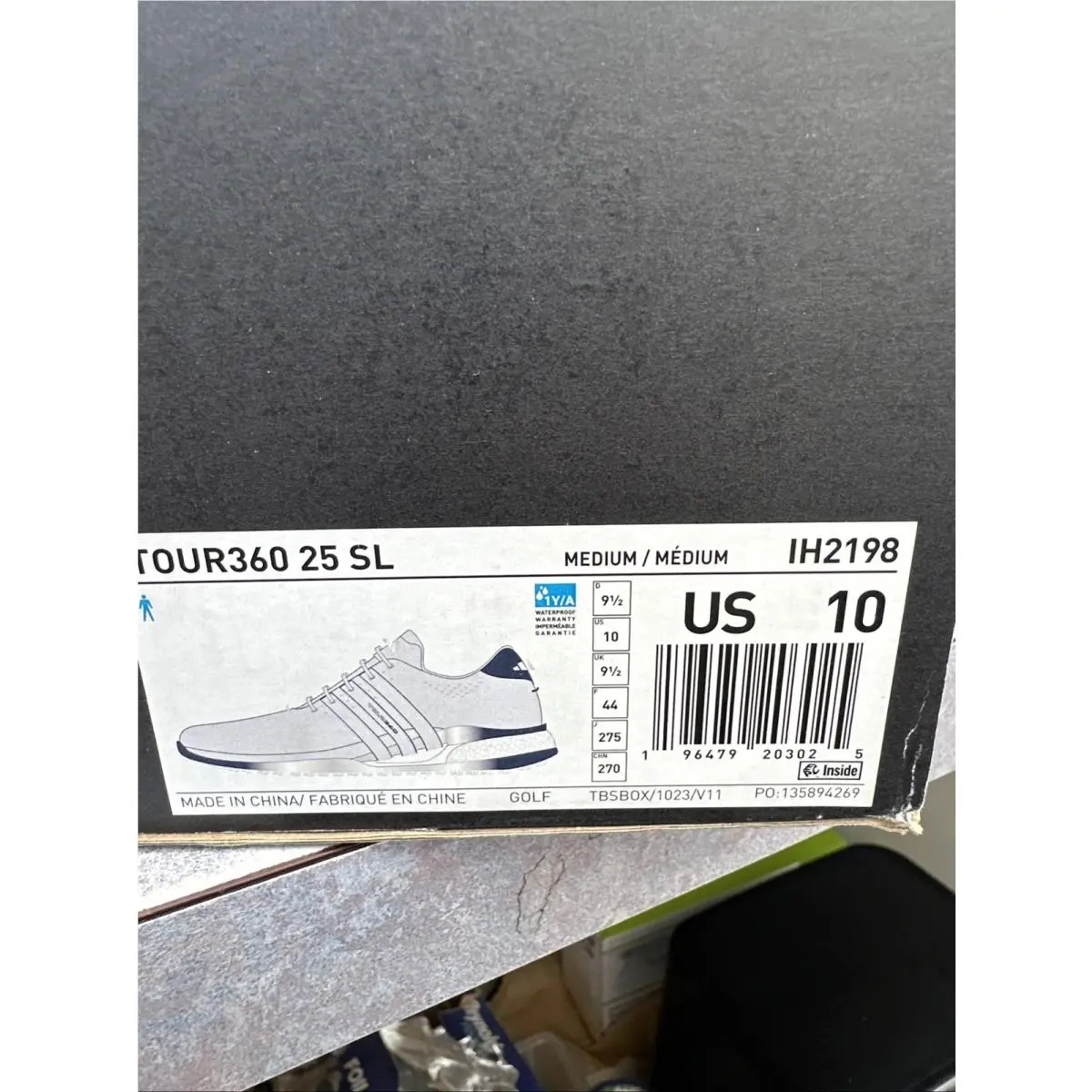 Adidas shoes - adidas Tour360 25 Spikeless Golf - Lh2198 - Grey 6