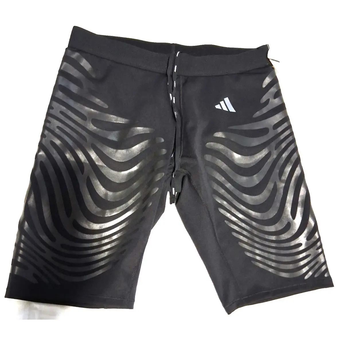 Adidas Mens Adias Adizero Black Running Shorts Size XL
