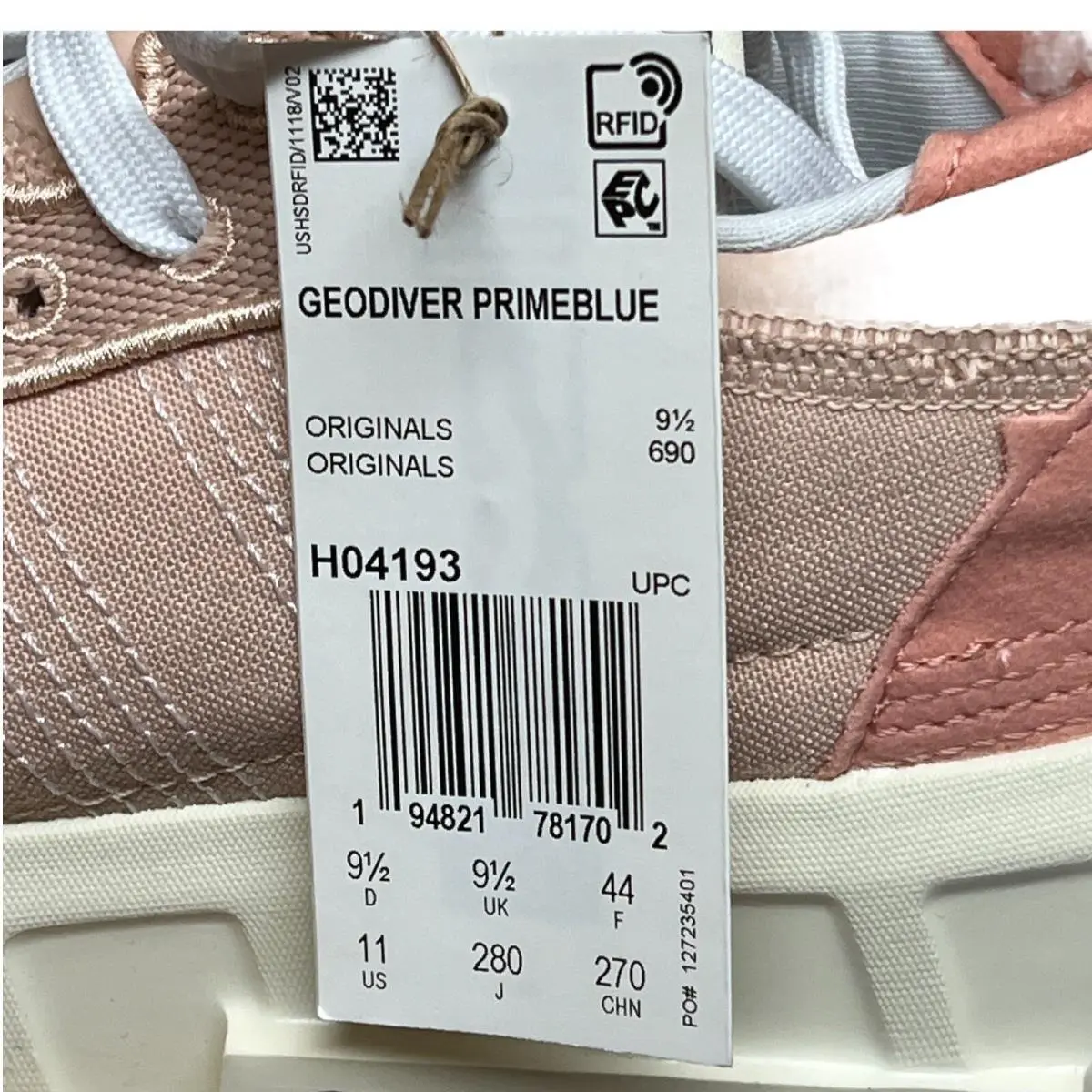 Adidas shoes - adidas Geodiver - Geodiver - H04193 - Pink (UPC: 194814694637) 1