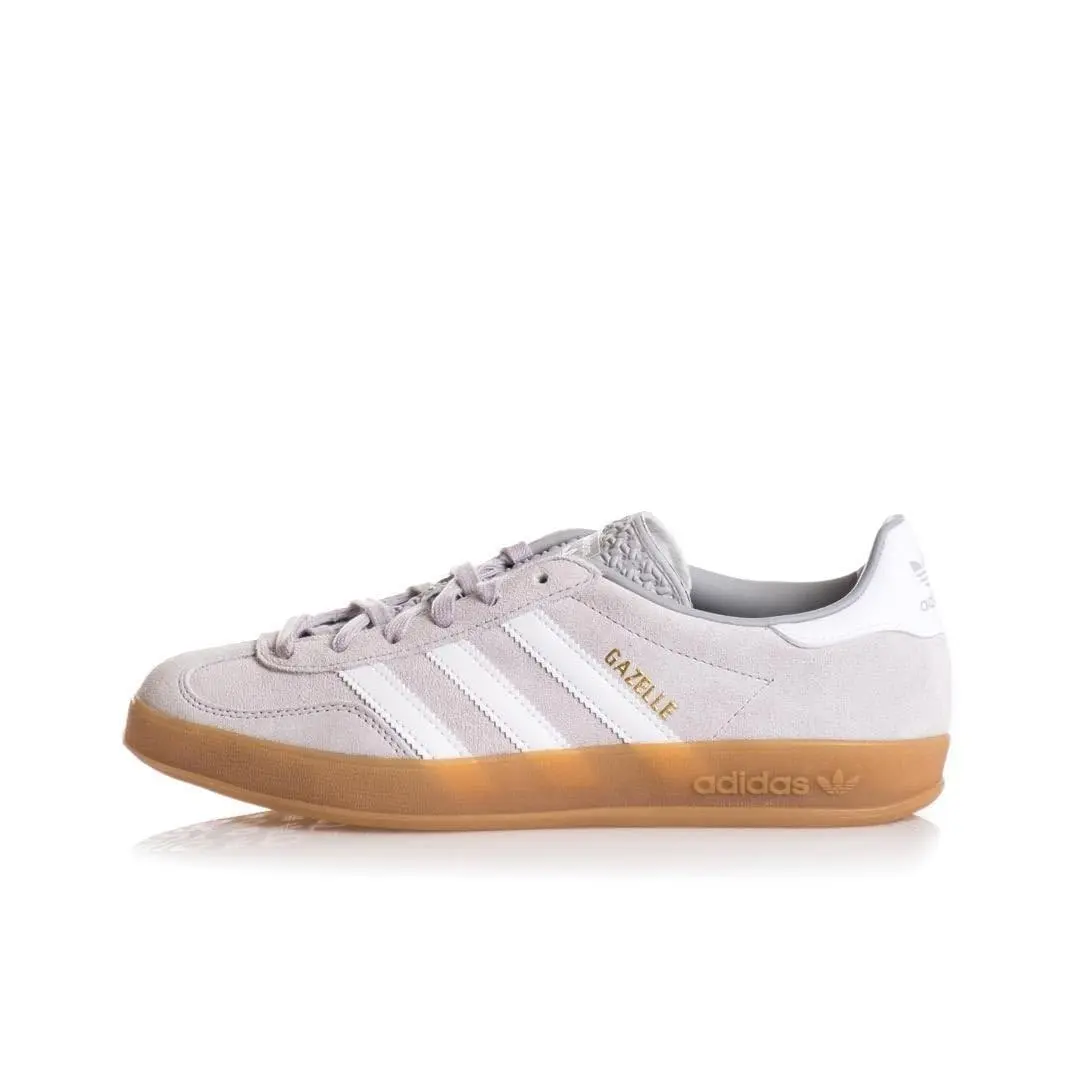 Adidas Originals Gazelle Indoor Mens Sneaker Grey Cloud White Gold Metallic 9 - Gold