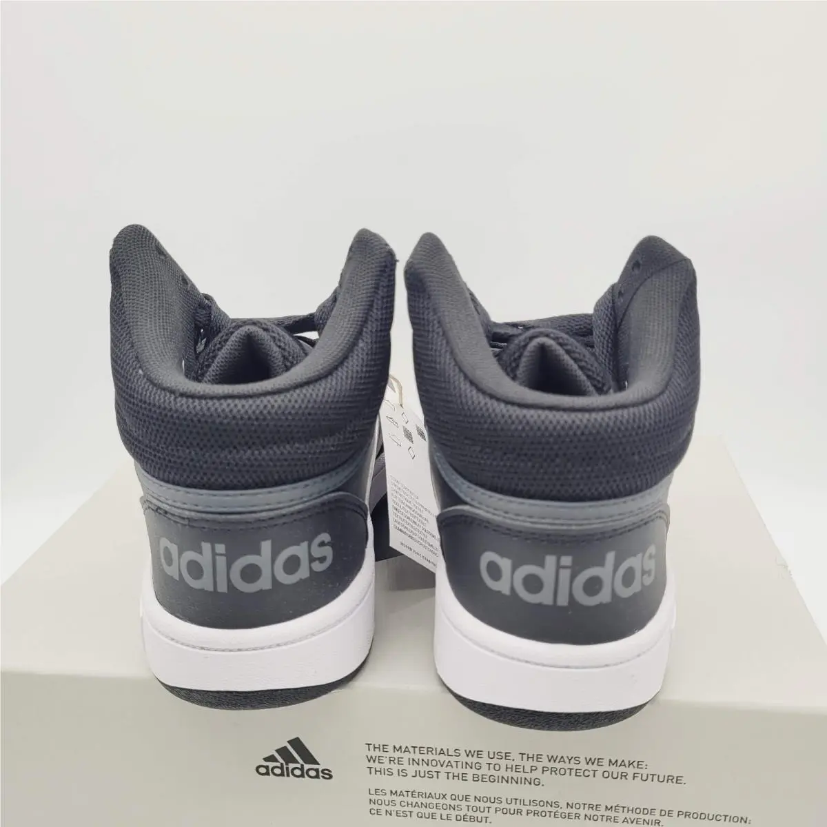 Adidas shoes - Hoops 3.0 - Hoops - Black / White (UPC: 195733779412) 2