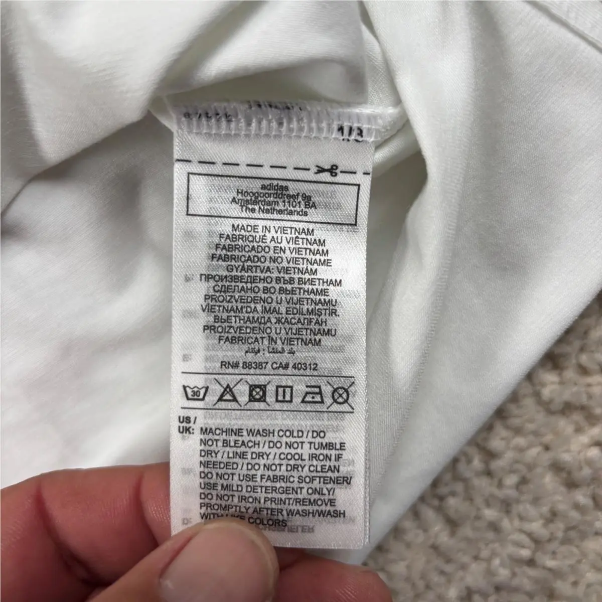 Adidas clothing - White 2