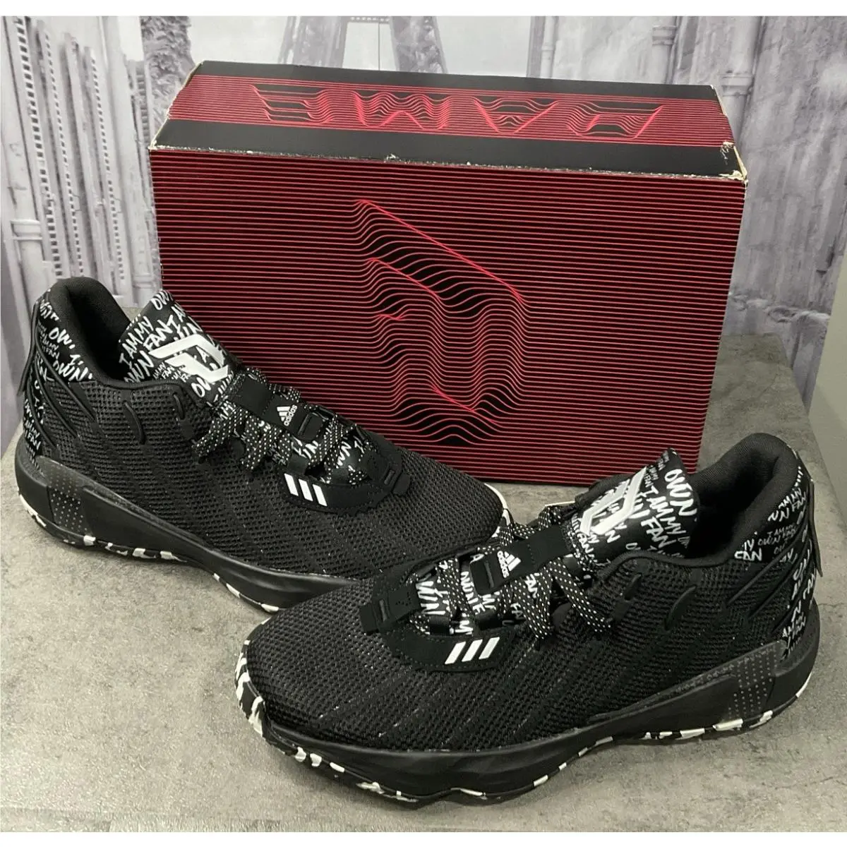 Adidas shoes - adidas Dame 7 - Dame - Black (UPC: 191979403524) 1