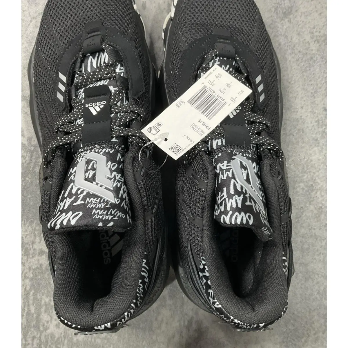 Adidas shoes - adidas Dame 7 - Dame - Black (UPC: 191979403524) 7
