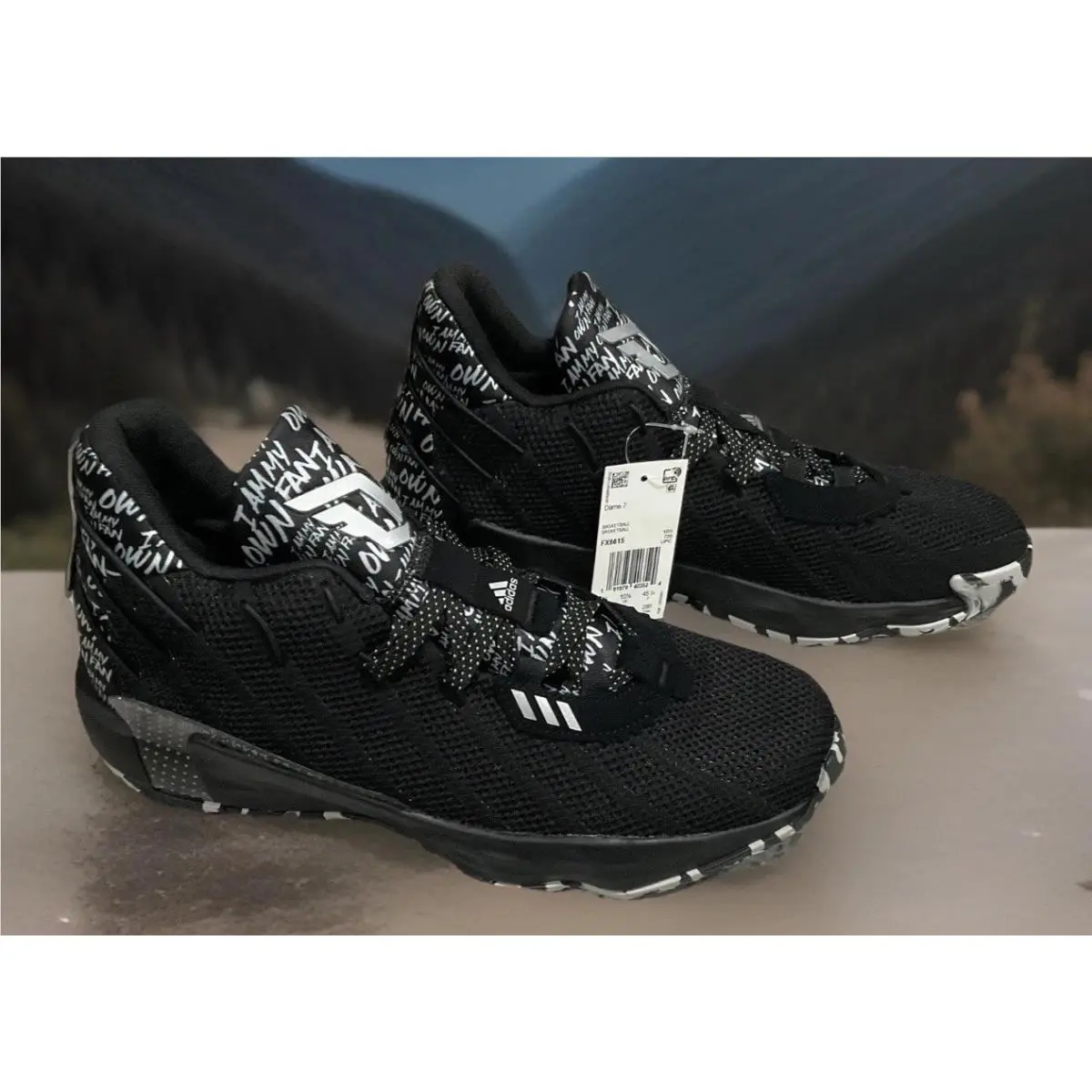 Adidas shoes - adidas Dame 7 - Dame - Black (UPC: 191979403524) 0