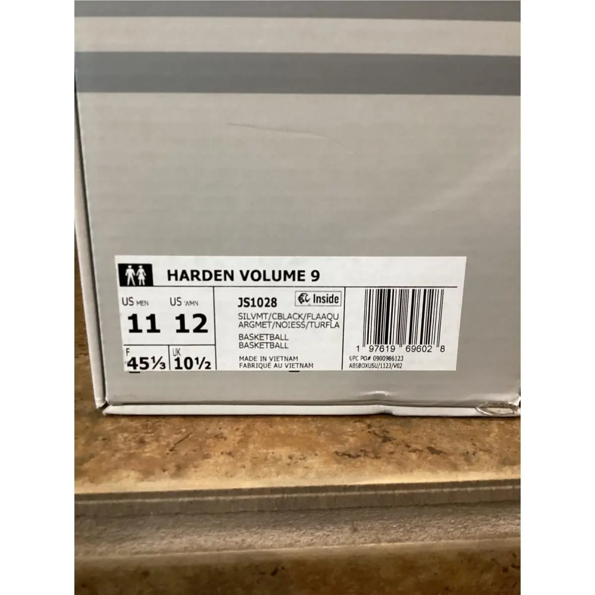 Adidas shoes - Harden Volume 9 - Harden Volume - Silver 7