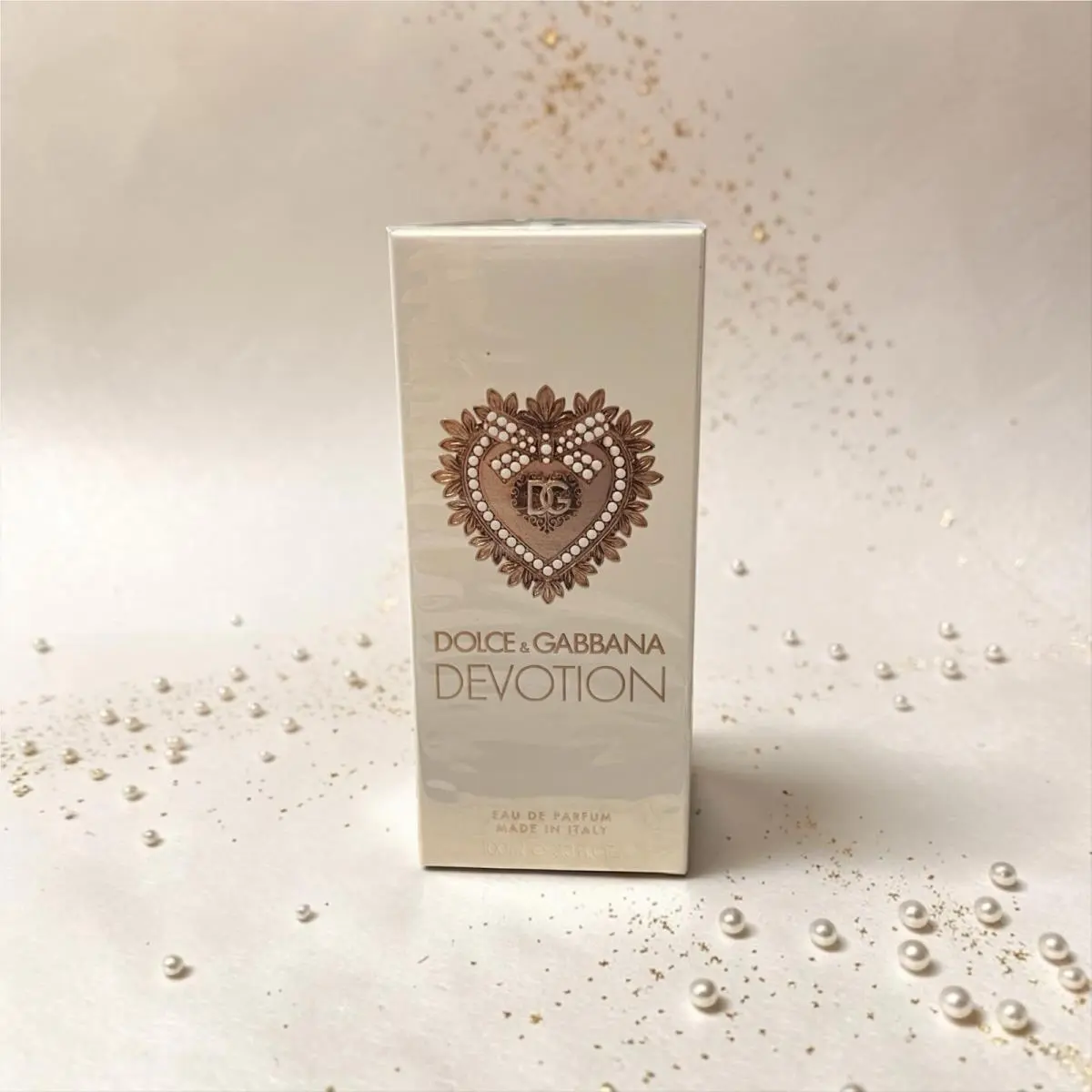 The Dolce Gabbana Devotion Eau de Parfum Boxed Fragrance 3.3 Oz