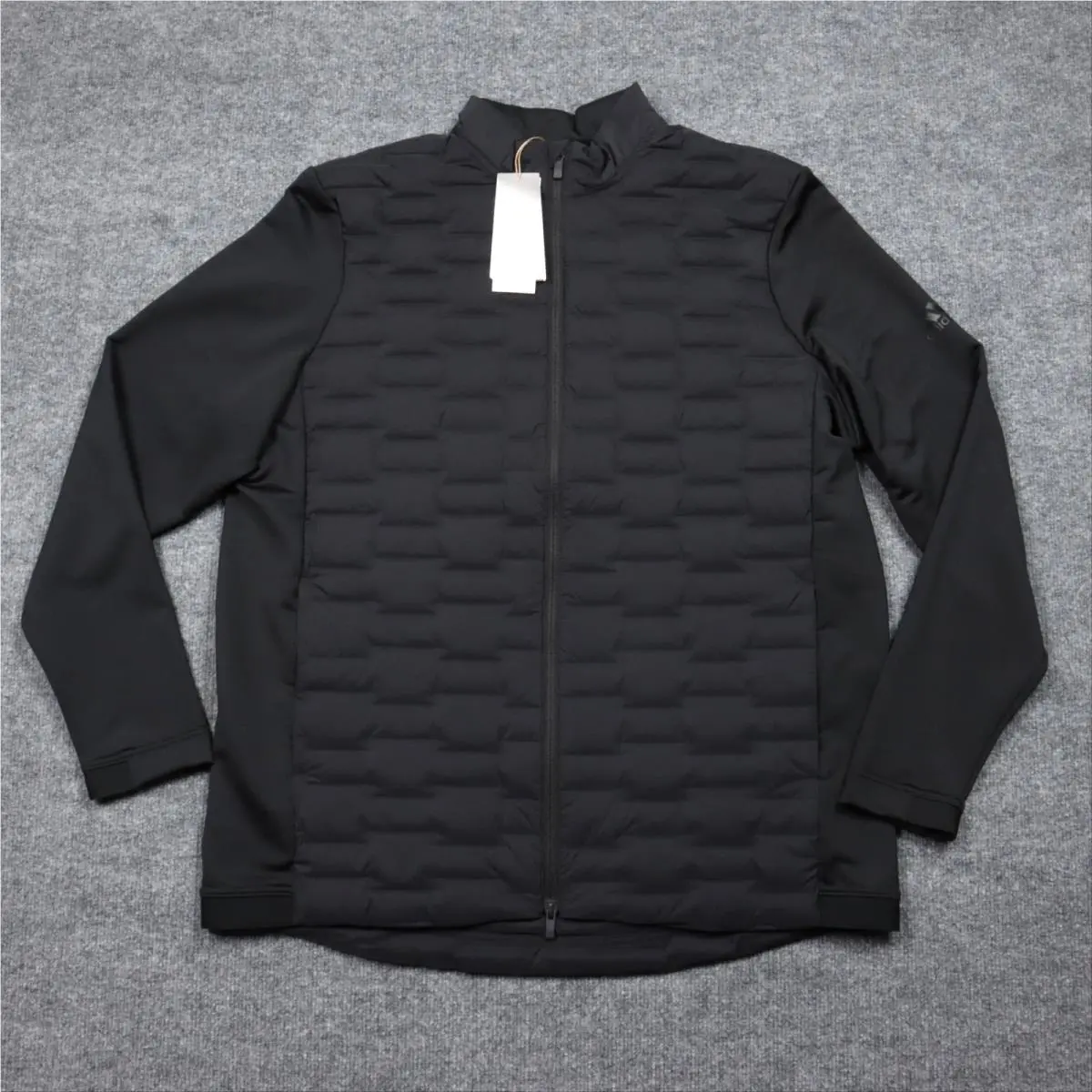 Frostguard Jacket Mens Large Black Insulated Full Zip Down Golf H50986 by Adidas
