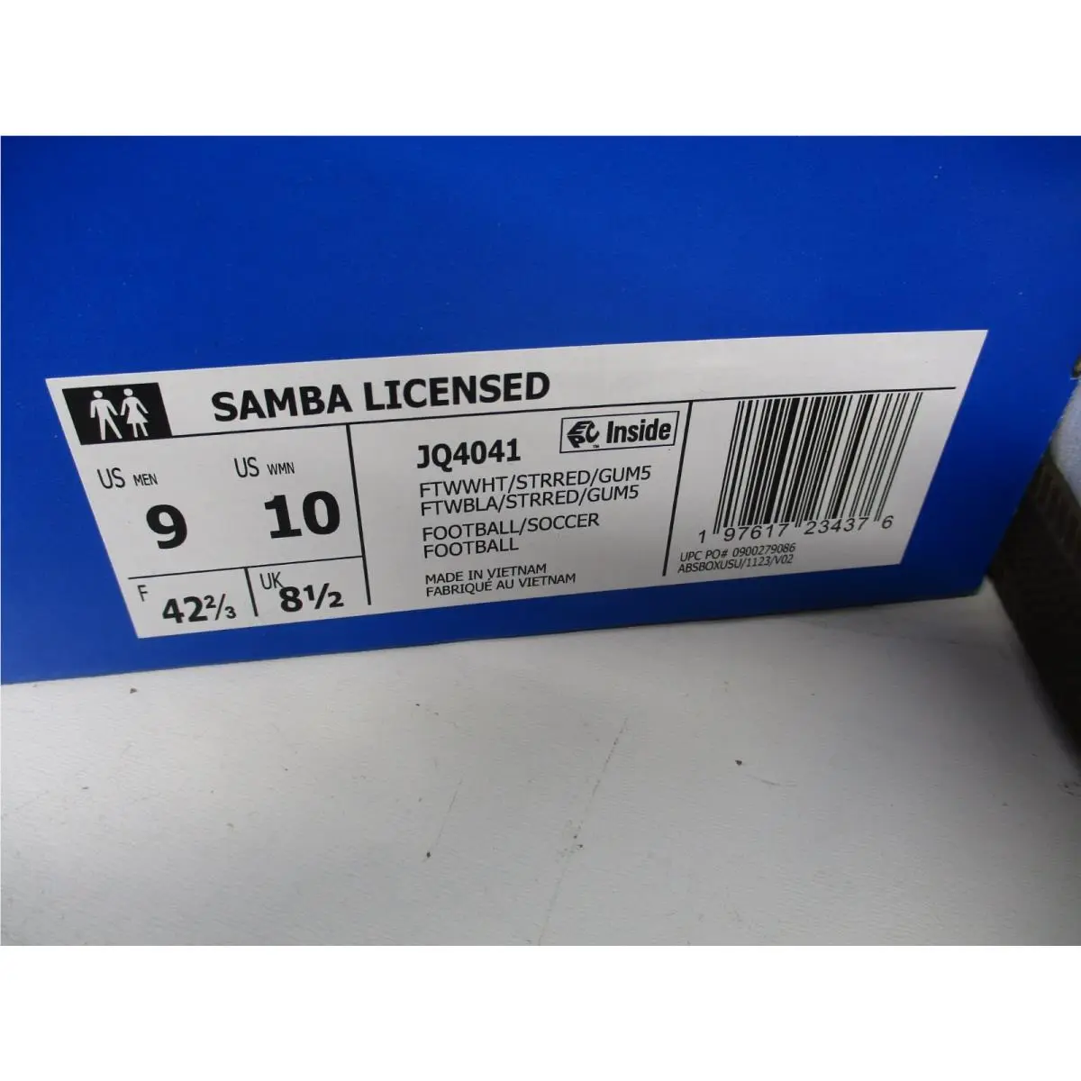 Adidas shoes - Samba Licensed - Samba Licensed - JQ4041 - White 10