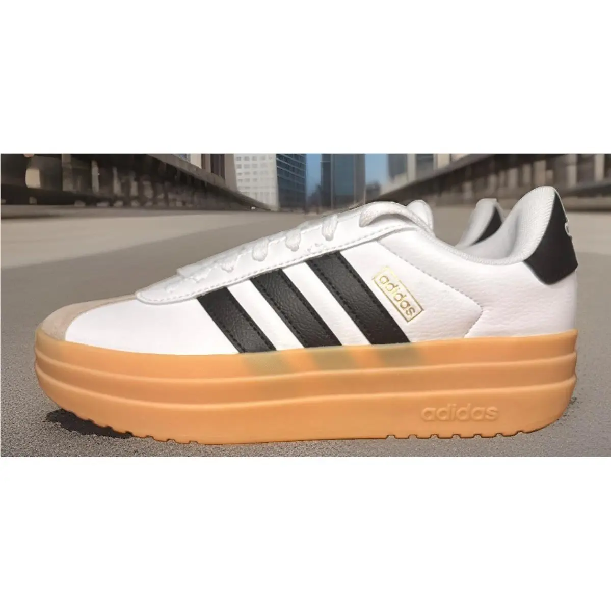 Adidas shoes - Adidas VL Court Bold - Court Bold - White (UPC: 0196479457275) 2