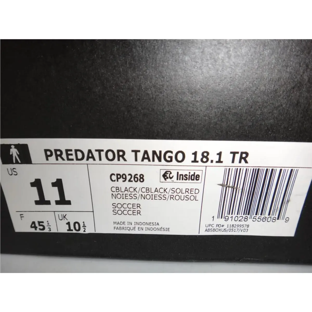 Adidas shoes - adidas Predator Tango 18.1 TR - CP9268 - Black 1