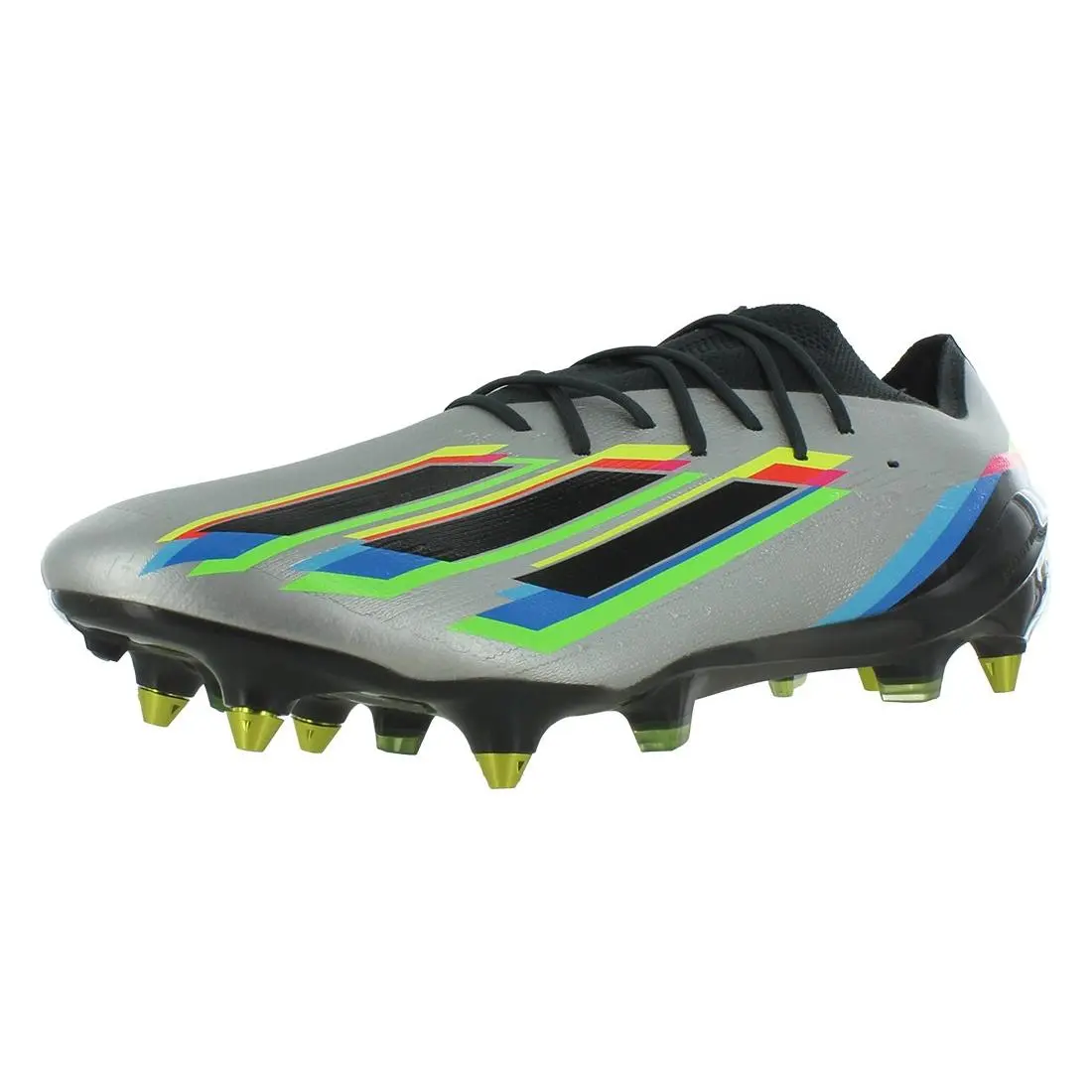 Adidas shoes - Silver Metallic/Core Black/Solar Yellow, Main: Silver (UPC: 195743119901) 0