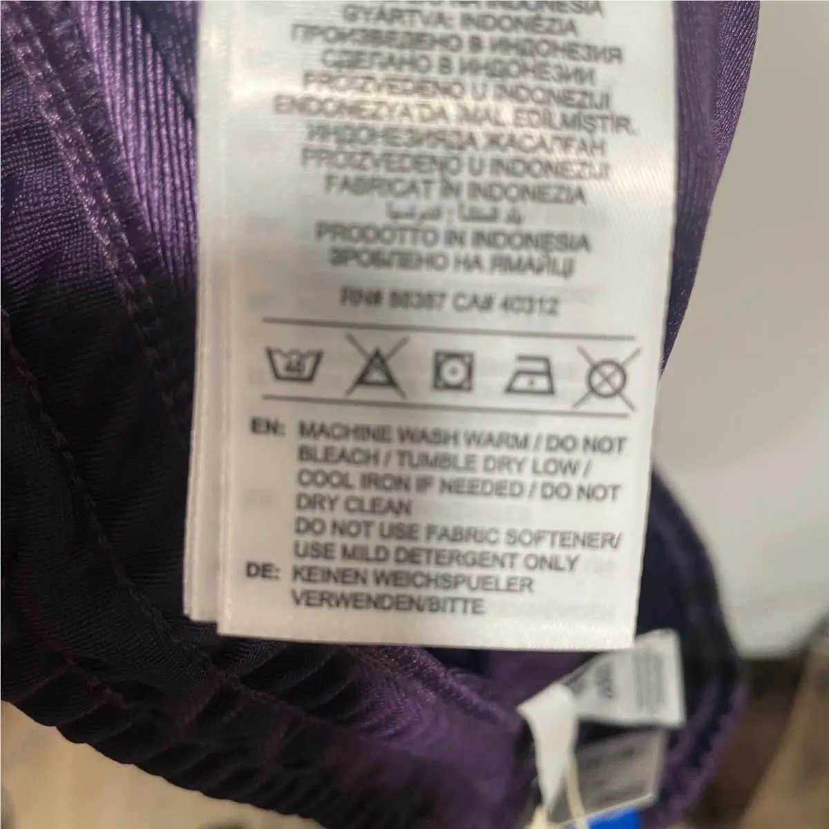 Adidas clothing - Purple 8