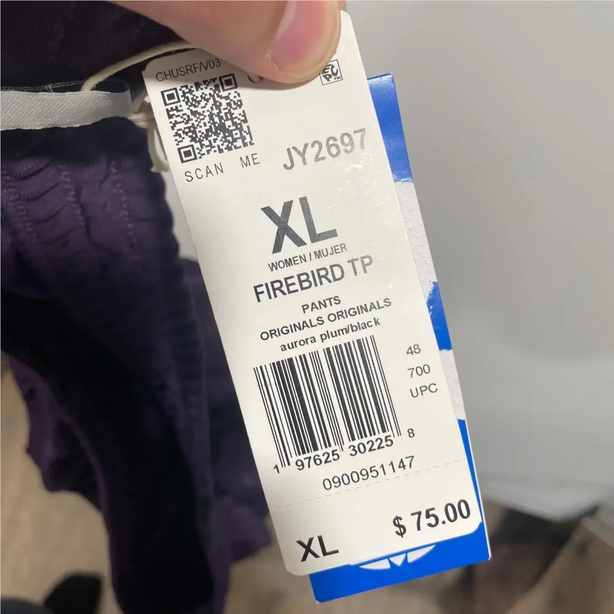 Adidas clothing - Purple 7