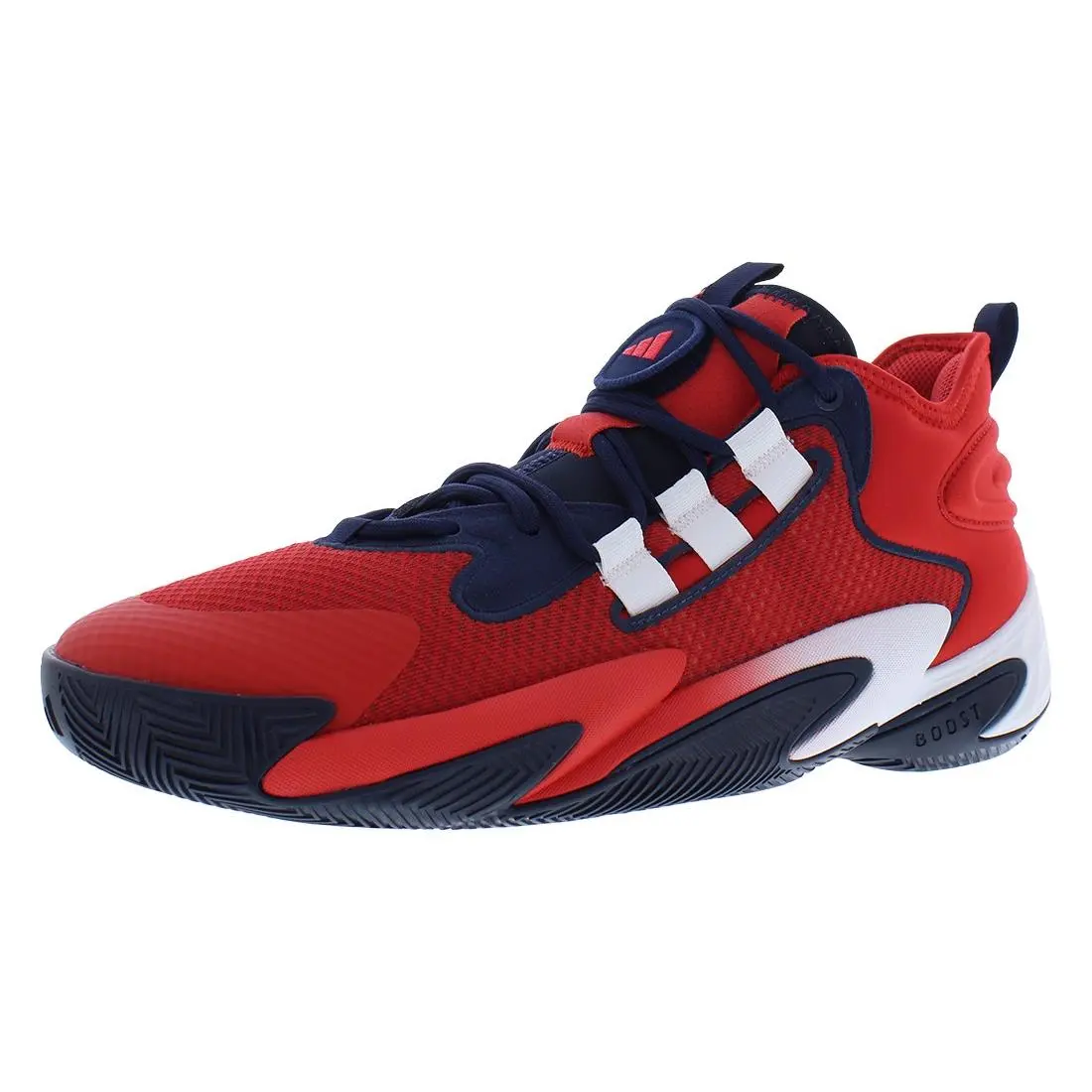 Adidas shoes - Red/Footwear White/Navy Blue, Main: Red (UPC: 196472341076) 0