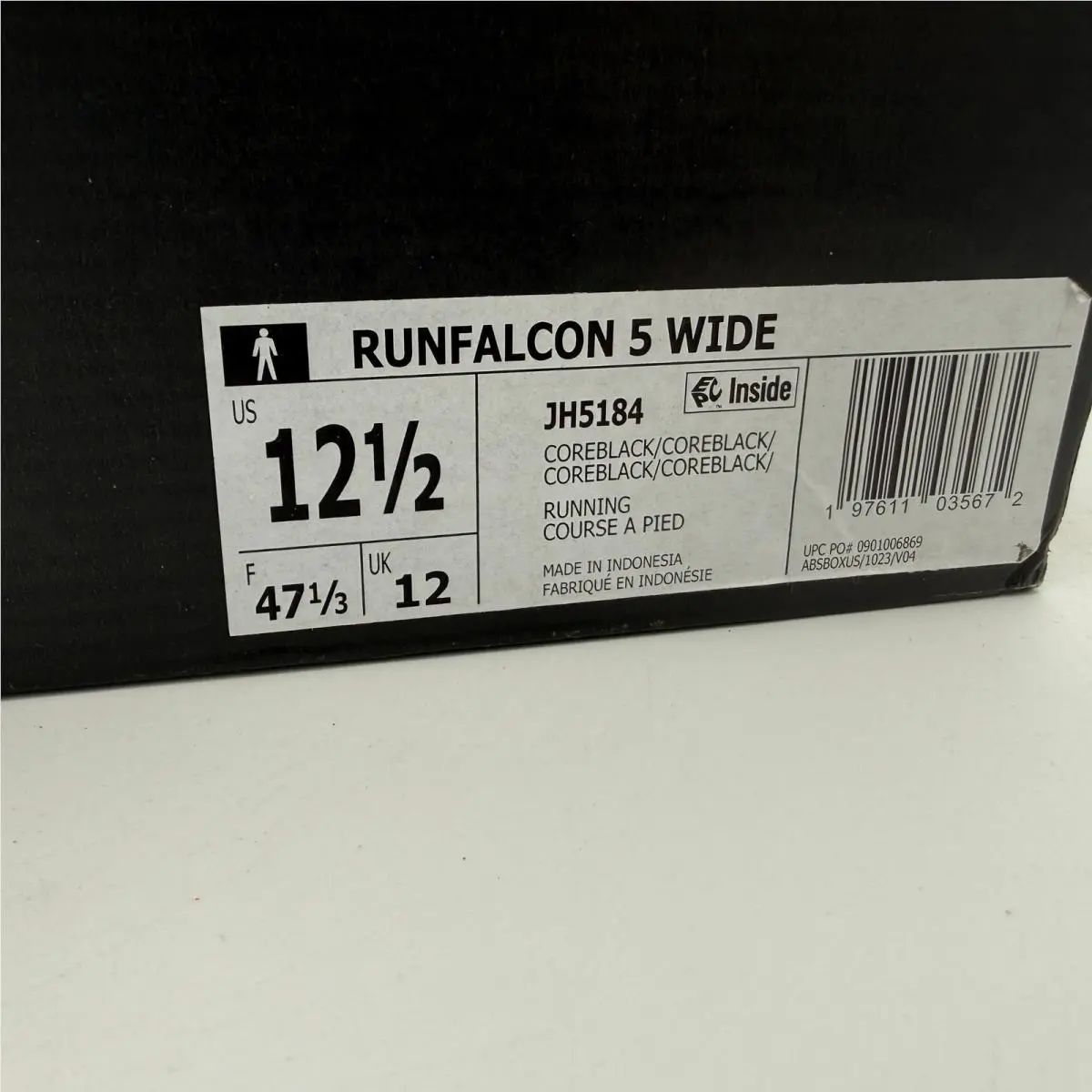 Adidas shoes - adidas Runfalcon 5 Wide - Runfalcon Wide - Black 0