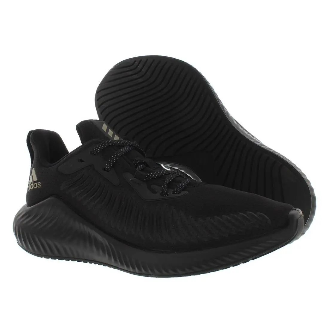 Adidas Alphabounce+ Womens Shoes Size 9 Color: Black/black