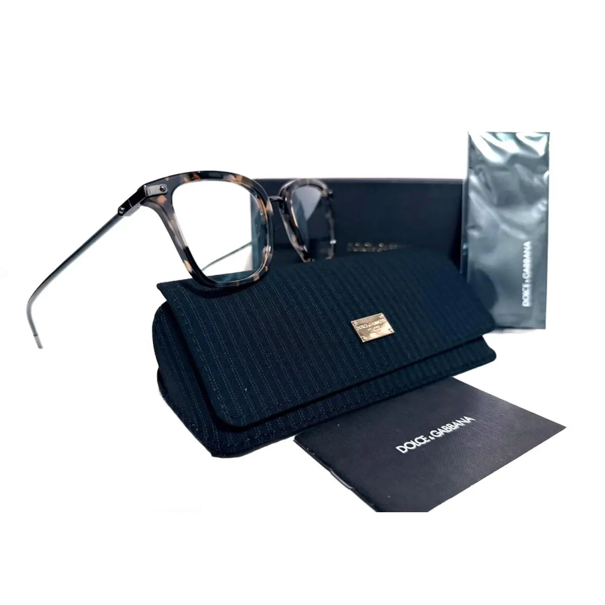 Dolce Dolce & Gabbana DG3319 3141 Gabbana DG3319 3141 Brown Havana Men`s RX Eyeglasses 52-20-145 MM Italy