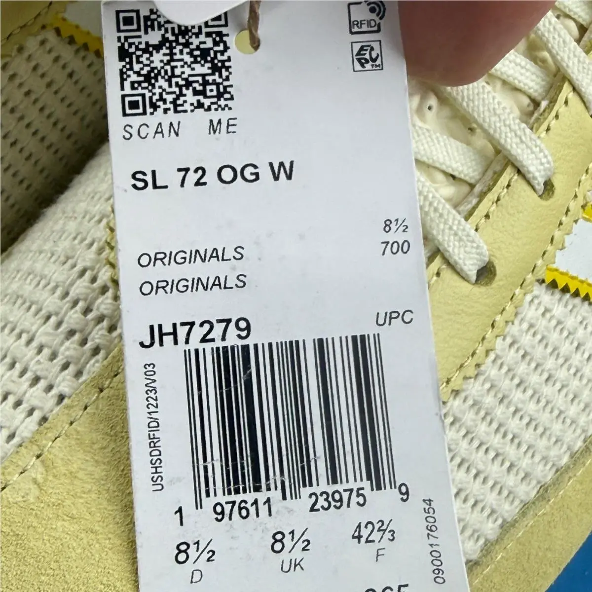 Adidas shoes - adidas SL 72 - Yellow 3