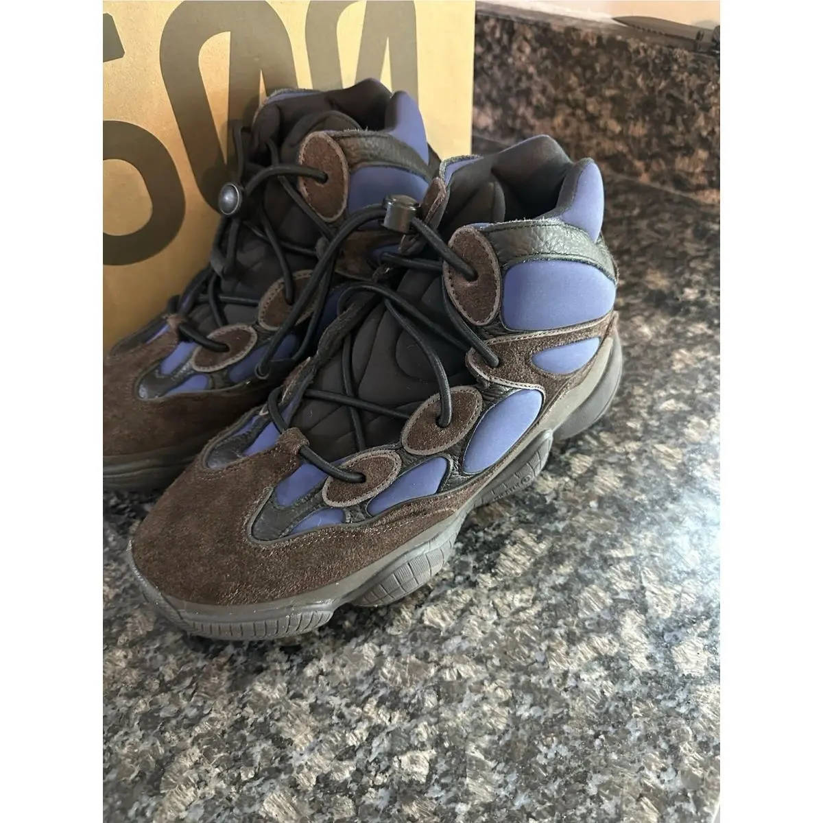 Adidas shoes - Yeezy 500 High Tyrian - Yeezy High Tyrian - Brown 0
