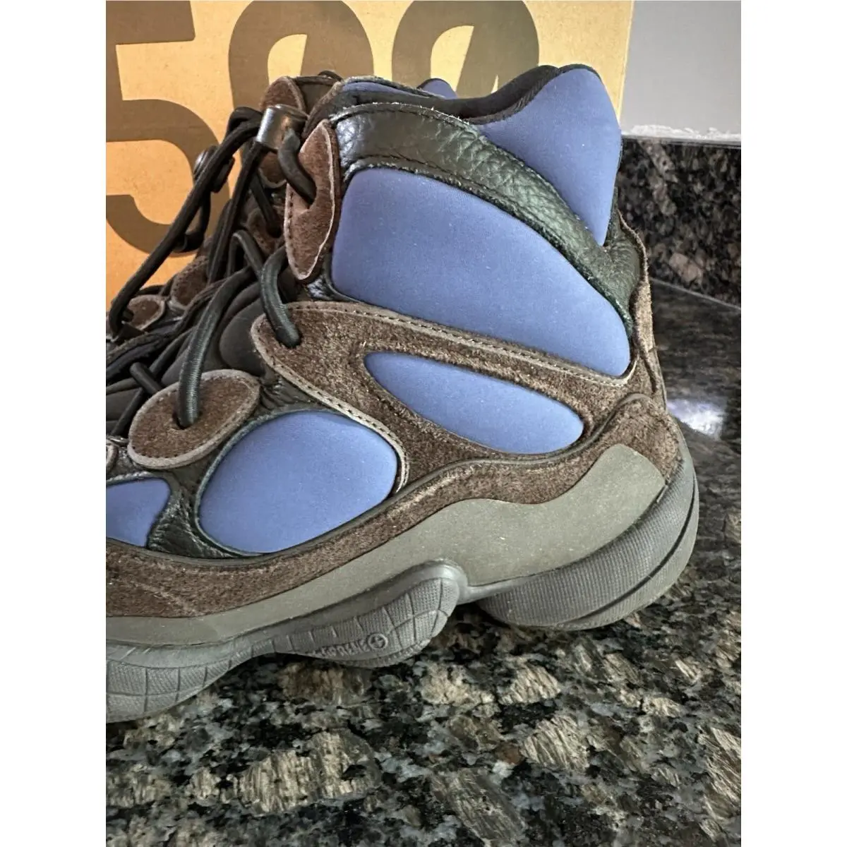 Adidas shoes - Yeezy 500 High Tyrian - Yeezy High Tyrian - Brown 1