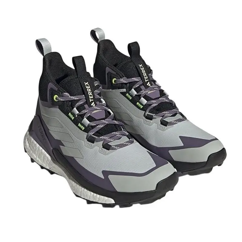 Womens Terrex Free Hiker 2 Gtx Shoes US 10.5 Grey Purple Athletic WP by Adidas