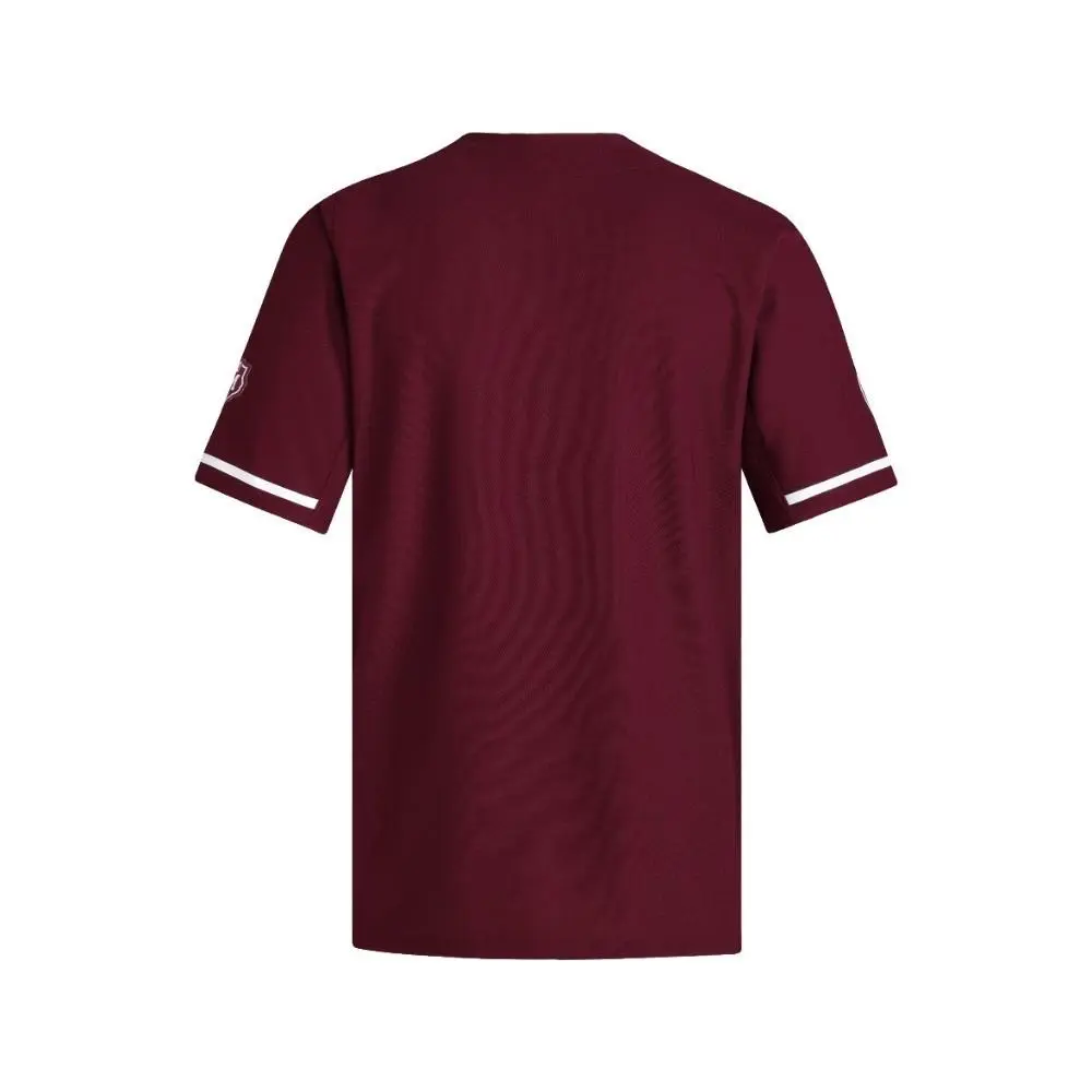 Adidas clothing - adidas Texas AM Reverse Retro Full Button Jersey - SB1158-JJ2384 - Red (UPC: 197611708651) 0
