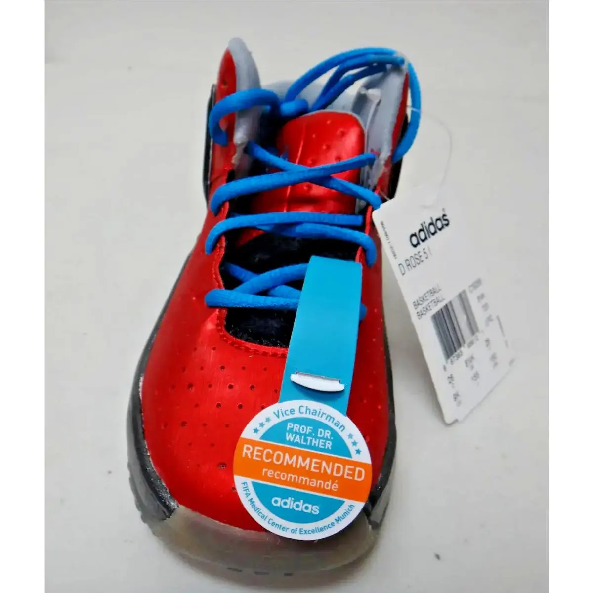 Adidas shoes - D Rose 5 Mid - Rose Mid - Red 1