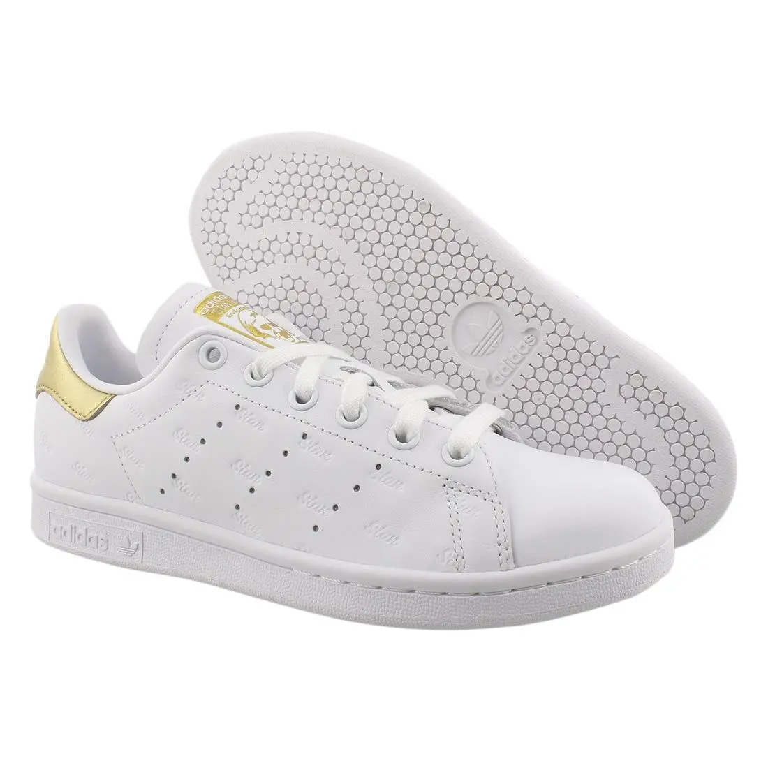Adidas Stan Smith Leather Womens Shoes Size 8 Color: Cloud White/cloud