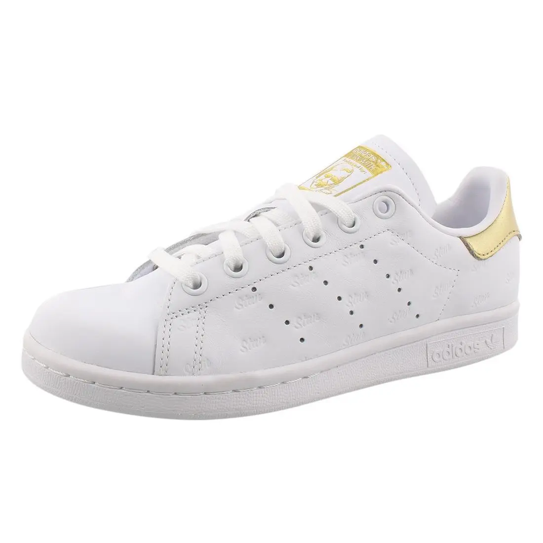 Adidas shoes - Cloud White/Cloud White/Gold Metallic, Main: White (UPC: 193101409602) 0