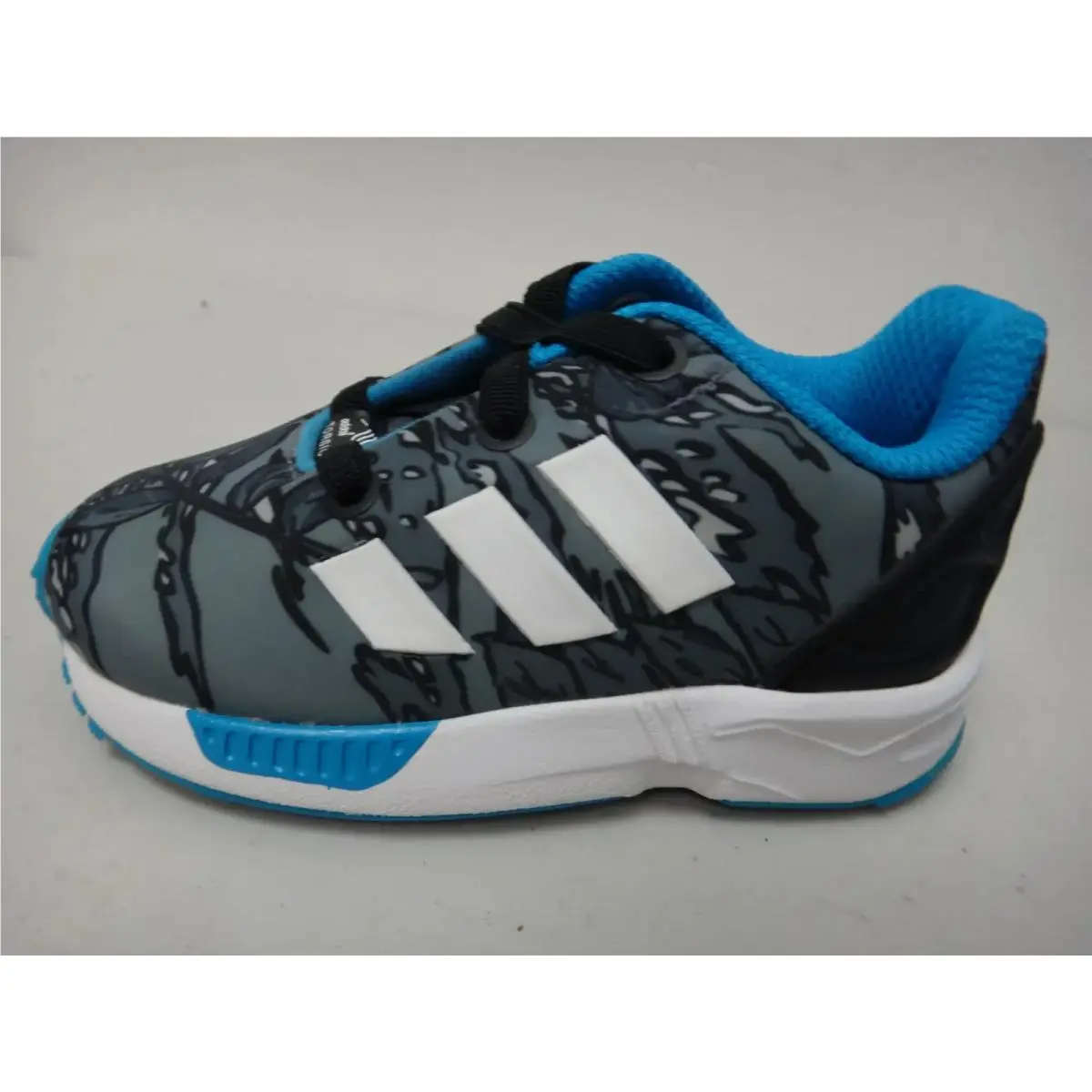 Adidas shoes - ZX Flux EL I - Flux - M19402 - Core Black/Running White/Solar Blue 5
